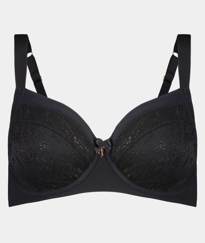 Fayreform The Minimalist Underwire Bra - Black Bras 