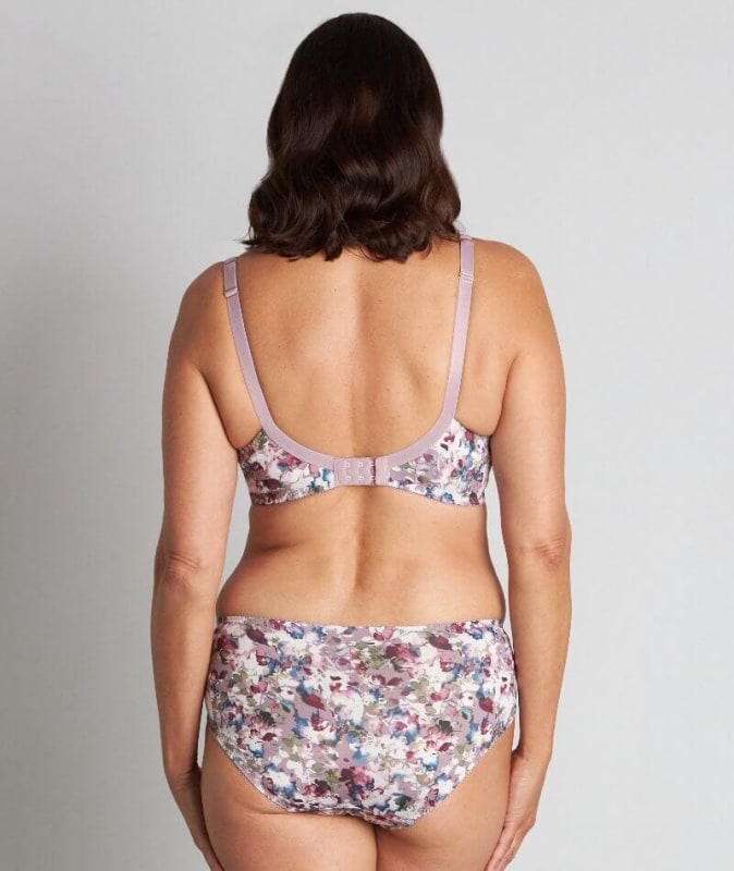 Fayreform Thoughtful Boyleg Brief - Elderberry Floral Print Knickers
