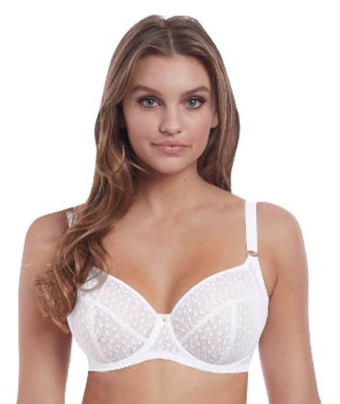 Freya Starlight Balcony Underwire Bra - White Bras 6GG White