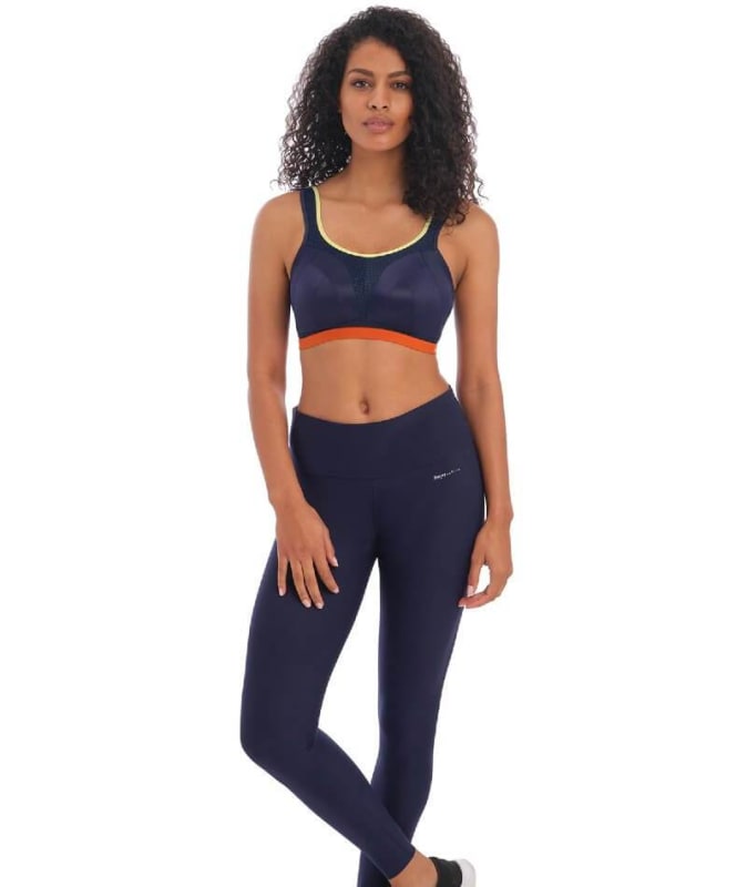 Freya Active Dynamic Non-Wired Sports Bra - Navy Spice Bras 