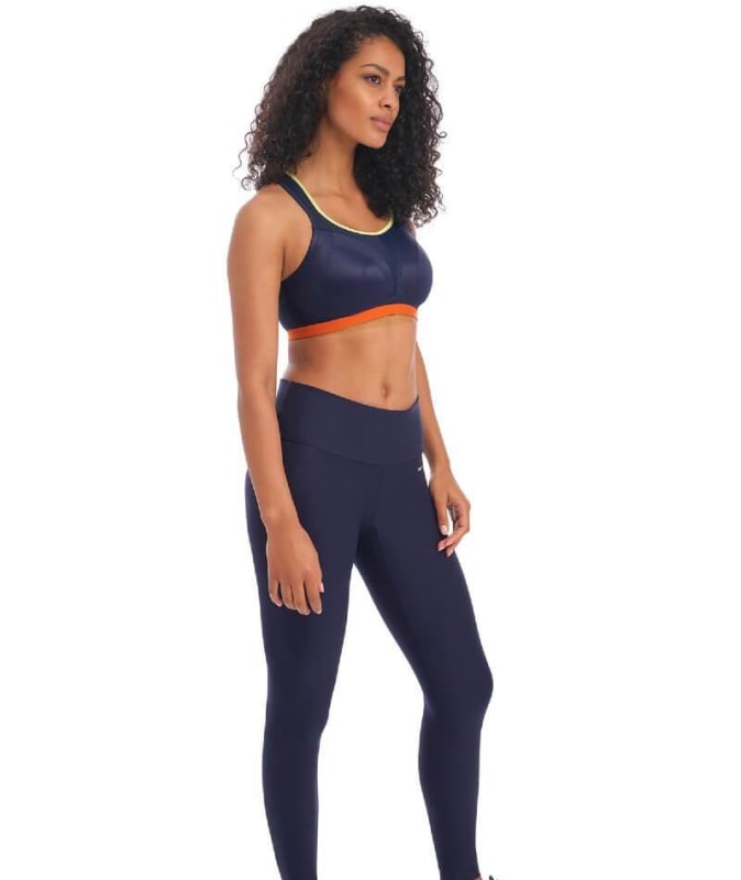 Freya Active Dynamic Non-Wired Sports Bra - Navy Spice Bras 