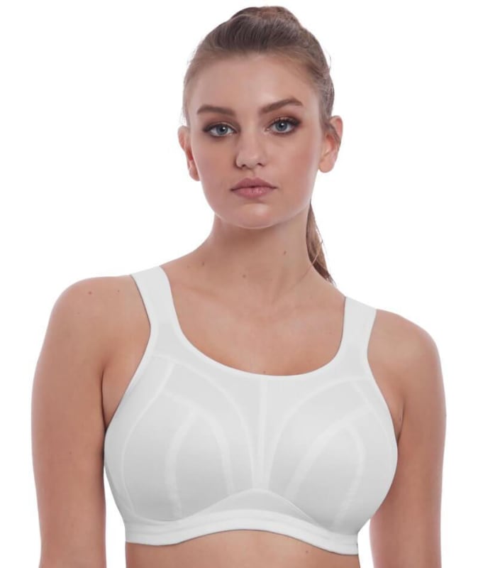 Freya Active Dynamic Non-Wired Sports Bra - White Bras
