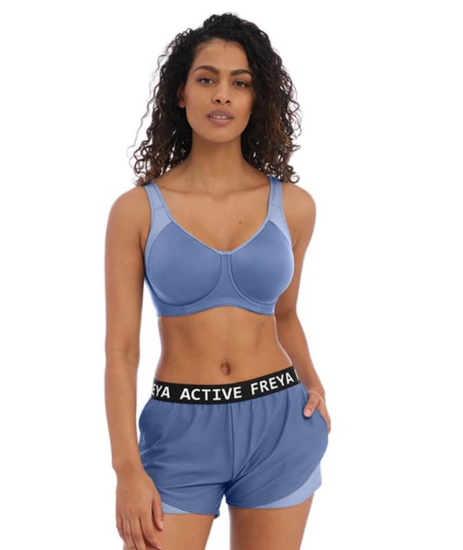 Freya Active Sonic Underwired Moulded Sports Bra - Denim Bras 