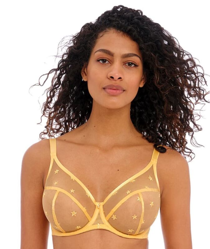 Freya Snapshot Star Underwired High Apex Plunge Bra - Honeycomb Swim