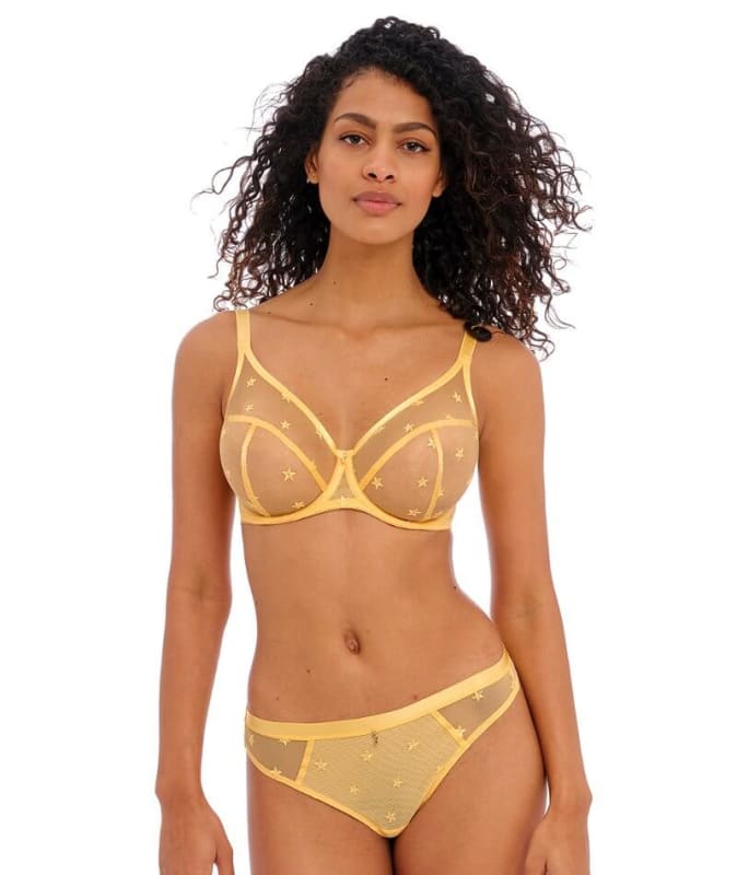 Freya Snapshot Star Underwired High Apex Plunge Bra - Honeycomb Swim