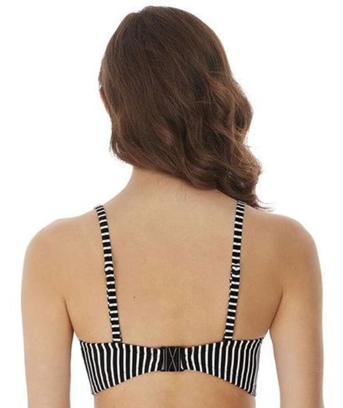 Freya Swim Beach Hut Underwire Padded Bandeau Bikini - Black Swim