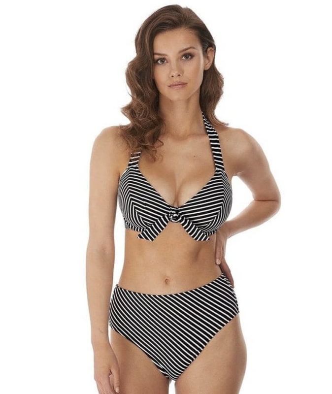 Freya Swim Beach Hut High Waist Brief - Black Swim