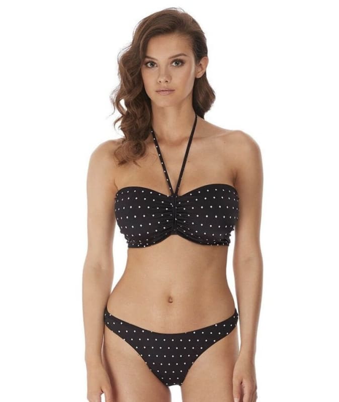 Freya Swim Jewel Cove Brazilian Brief - Black Swim