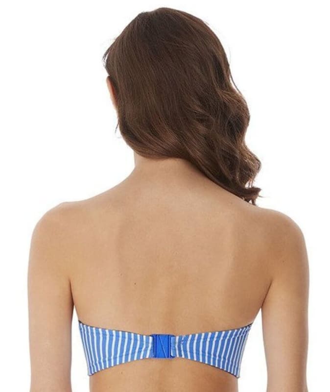 Freya Swim Beach Hut Underwire Padded Bandeau Bikini - Blue Moon Swim