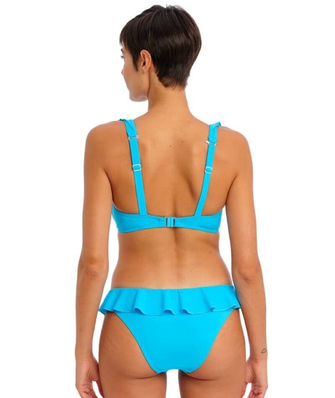 Freya Swim Jewel Cove Underwire High Apex Bikini Top - Plain Turquoise Swim