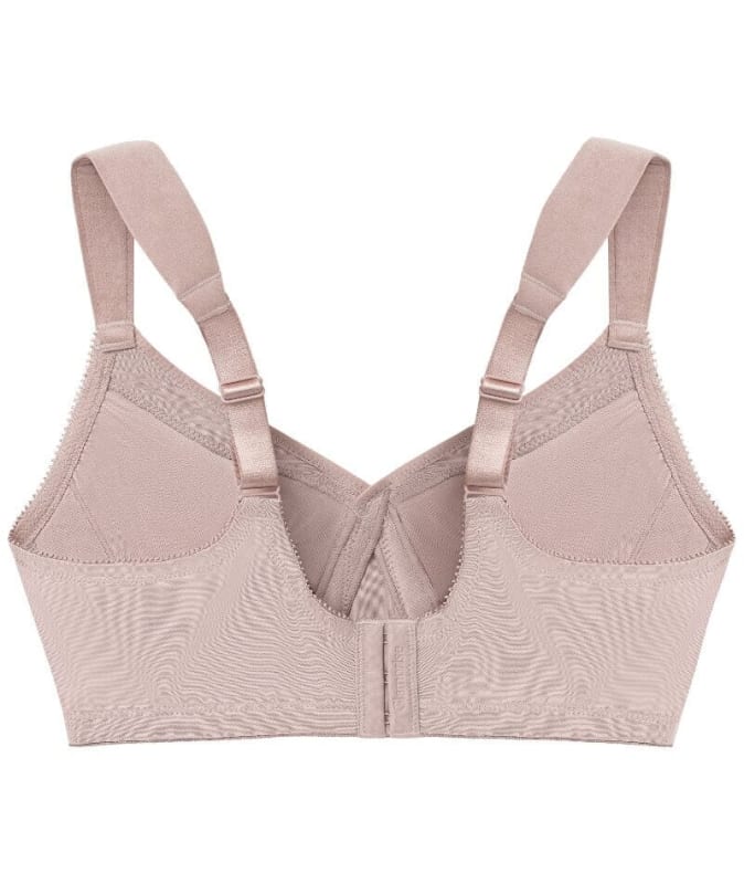 Glamorise MagicLift Seamless Support Wire-free T-Shirt Bra - Taupe Bras 