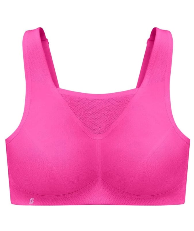 Glamorise No-Bounce Camisole Wire-free Sports Bra - Rose Violet Bras