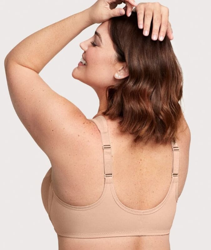 Glamorise WonderWire Front-Closure Bra - Cafe Bras 