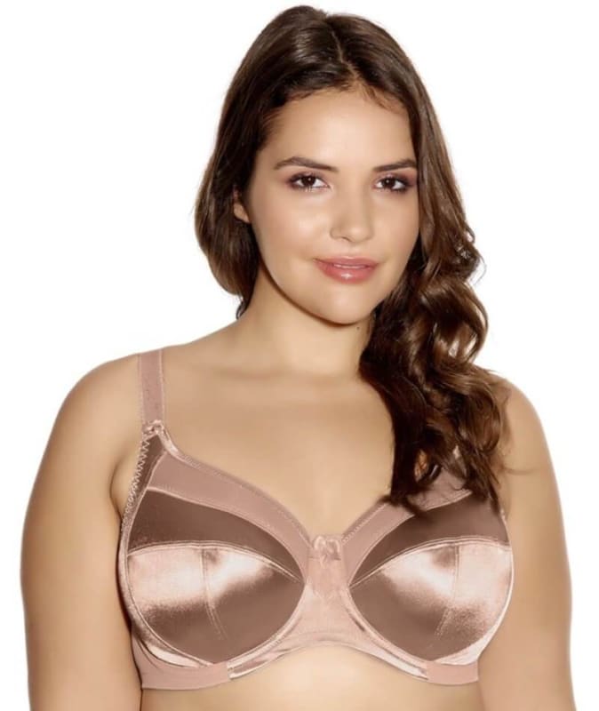 Goddess Keira Underwired Banded Bra - Fawn Bras