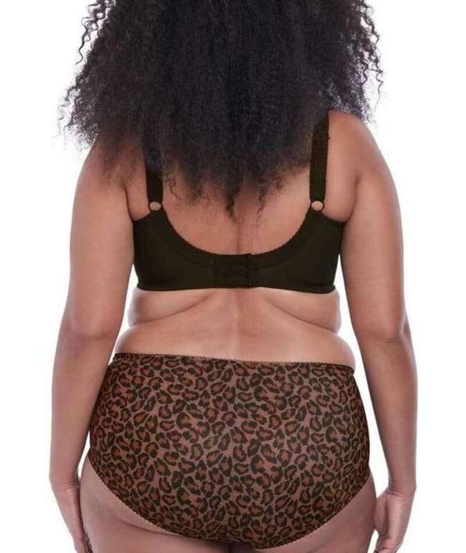 Goddess Kayla Underwire Banded Bra - Dark Leopard Bras