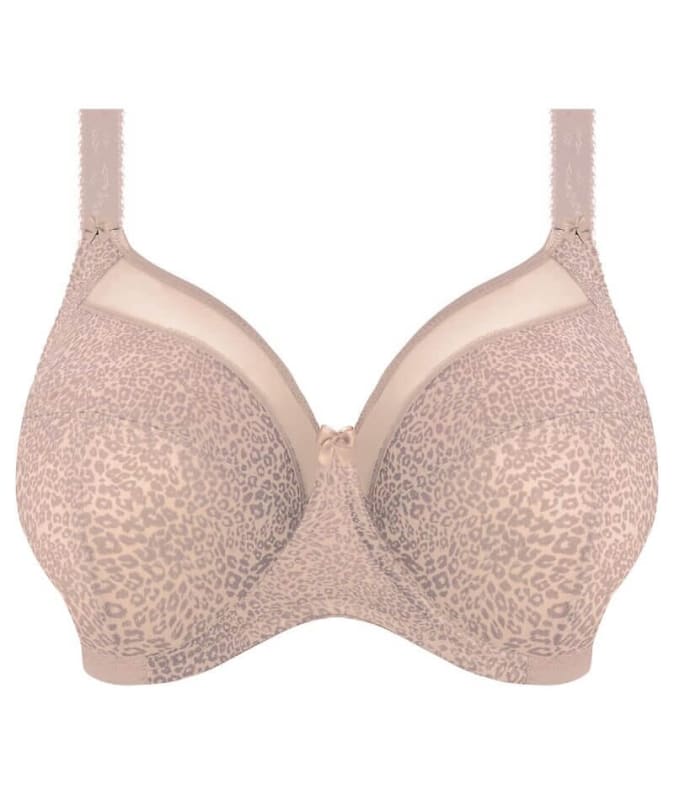 Goddess Kayla Underwired Banded Bra - Taupe Leo Bras