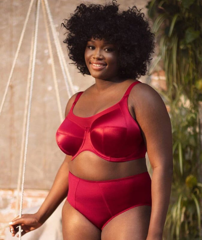 Goddess Keira Brief - Crimson Knickers 