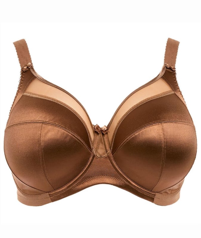 Goddess Keira Underwired Banded Bra - Cinnamon Bras