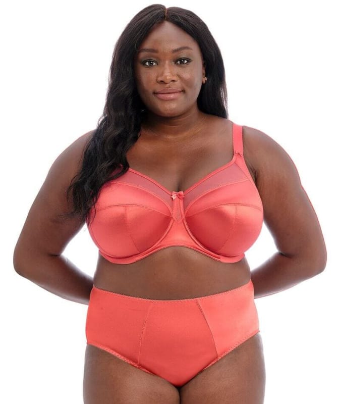 Goddess Keira Underwired Banded Bra - Mineral Red Bras