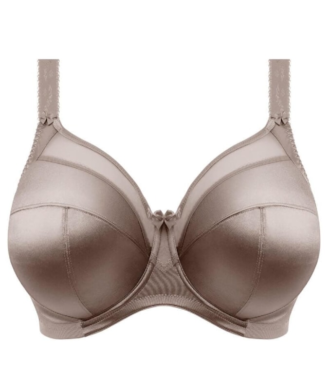 Goddess Keira Underwired Banded Bra - Pebble Bras