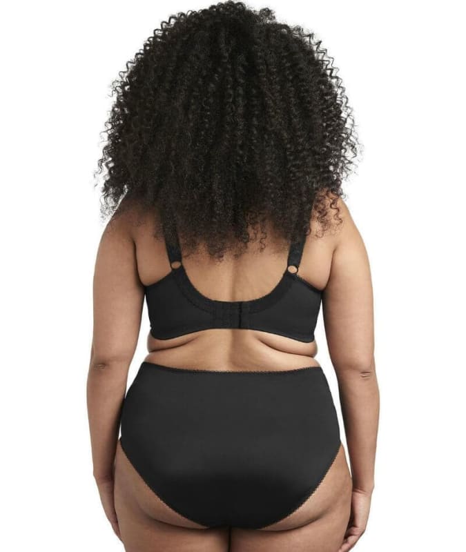 Goddess Sarah Underwired Banded Bra - Black Bras 