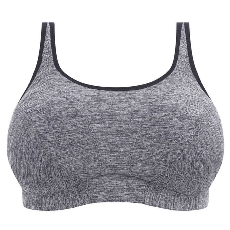 Goddess Sport Wirefree Sports Bra - Pewter Heather Bras 
