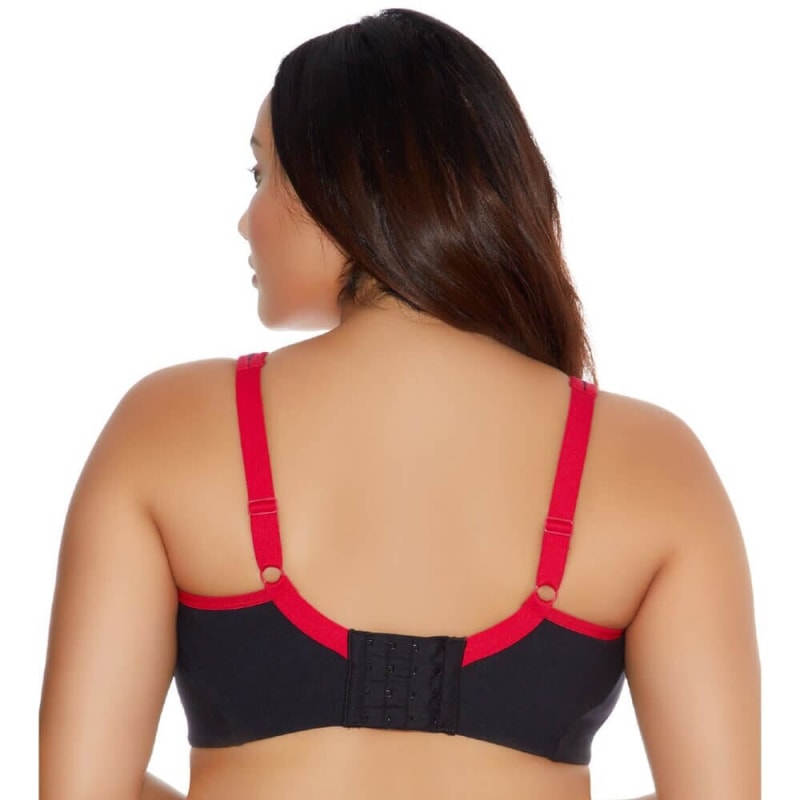 Goddess Sport Soft Cup Wirefree Sports Bra - Black Bras 