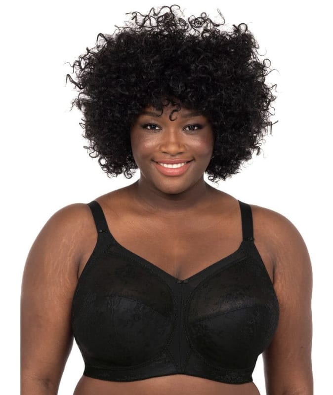 Goddess Verity Non-Wired Bra - Black Bras