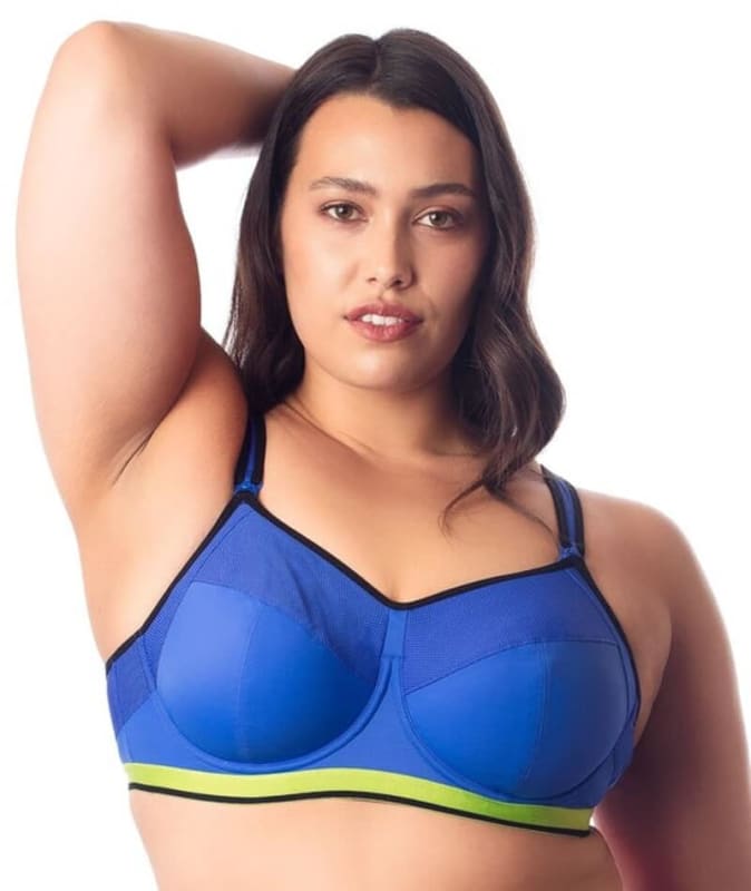 Hotmilk Activate Maternity and Nursing Sports Bra - Royal Blue Bras