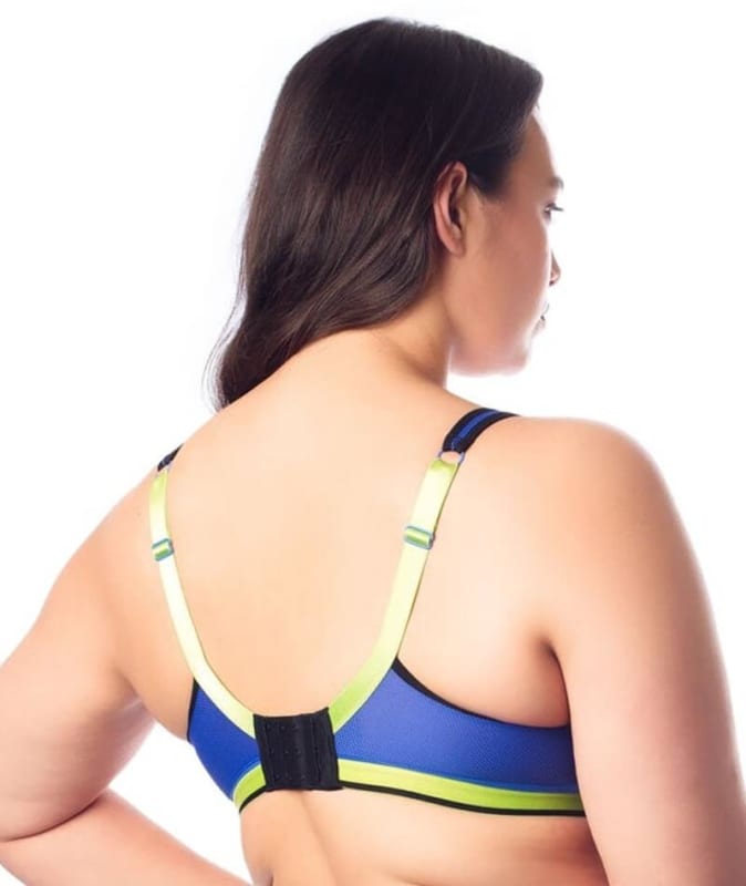 Hotmilk Activate Maternity and Nursing Sports Bra - Royal Blue Bras