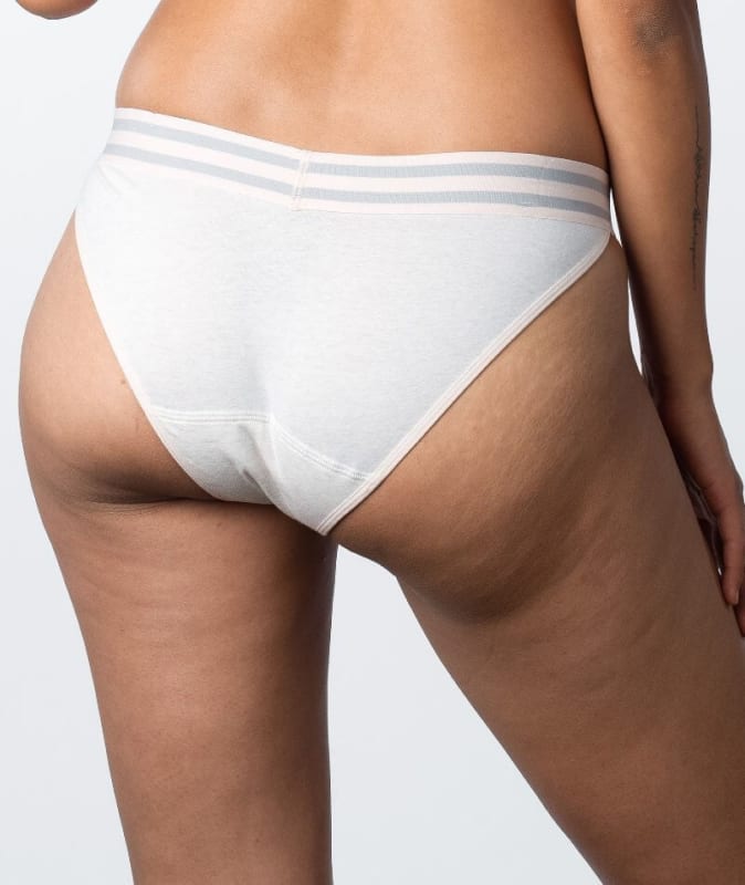 Hotmilk Elevate Light Leakproof Bikini Brief - Shell Marle Knickers