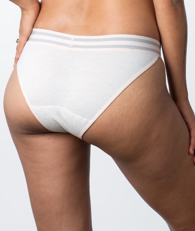 Hotmilk Elevate Light Leakproof Bikini Brief - Shell Marle Knickers 