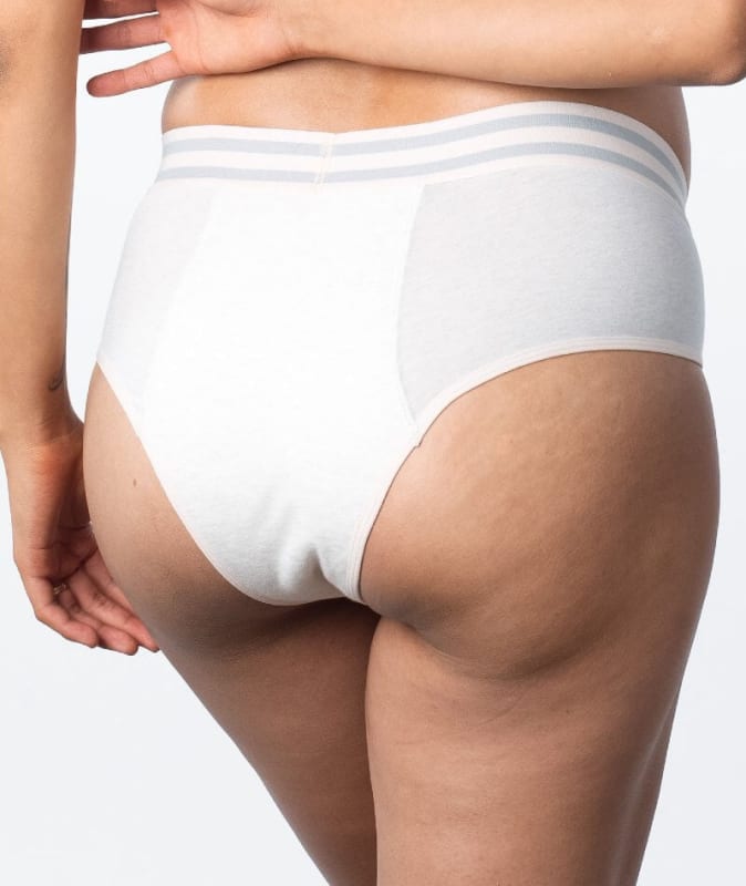 Hotmilk Elevate Moderate Leakproof Hi Brief - Shell Marle Knickers