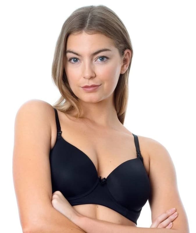 Hotmilk Forever Yours Maternity & Nursing Bra - Black Bras 
