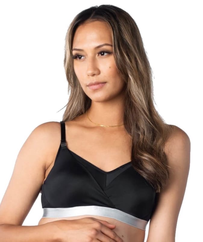 Hotmilk Freedom Pump & Nursing Wire-free Bra - Black Bras 