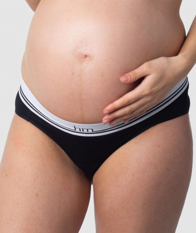 Hotmilk Icon Cotton Light Leakproof Bikini Brief - Black Knickers 