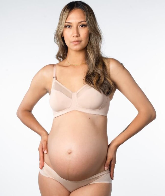 Hotmilk Lunar Eclipse Nursing Wire-free Bra - Naked Bras