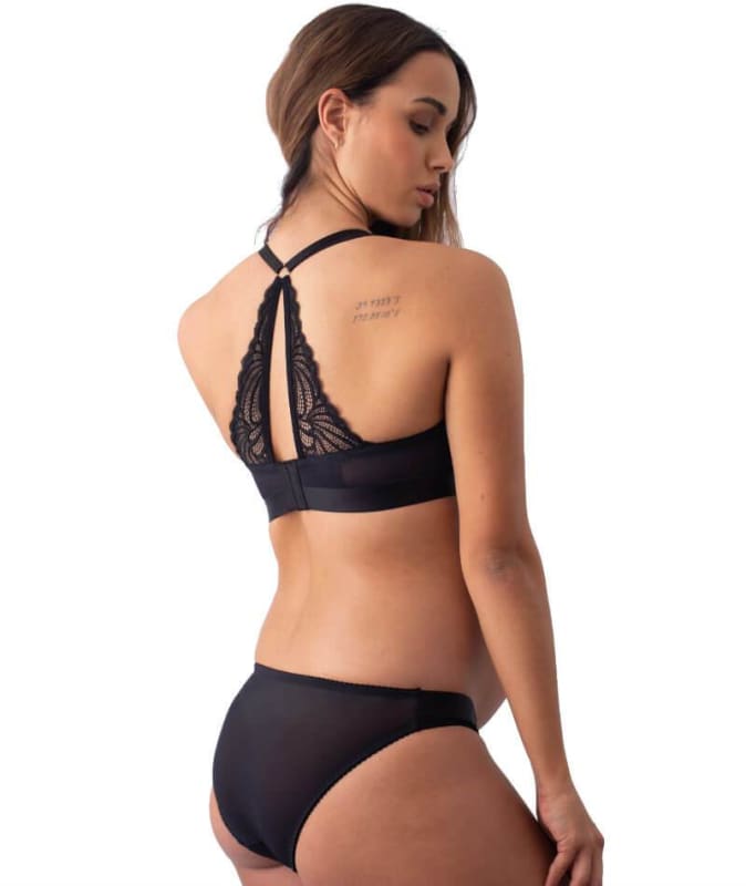 hotmilk Project Me Warrior Bikini Brief - Black Knickers