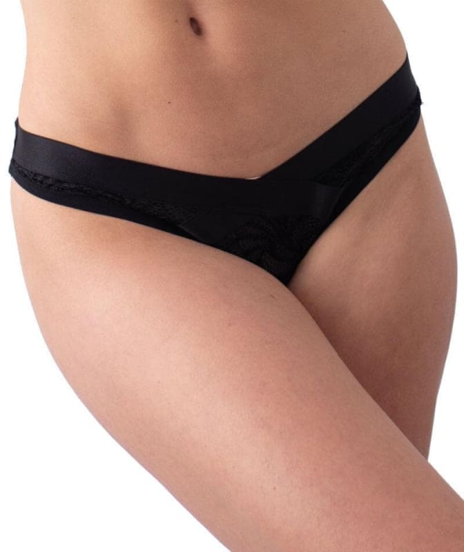 hotmilk Project Me Warrior Bikini Brief - Black Knickers