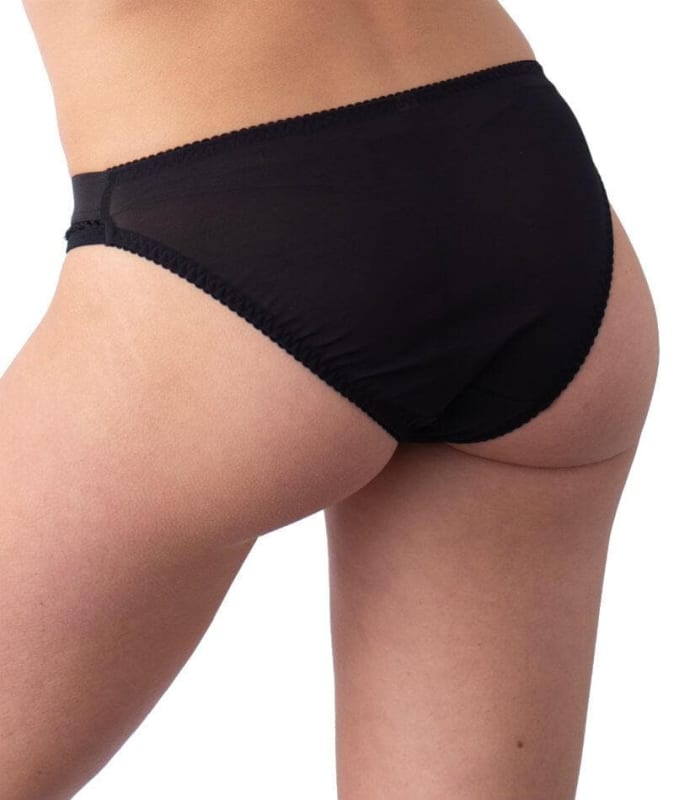 hotmilk Project Me Warrior Bikini Brief - Black Knickers