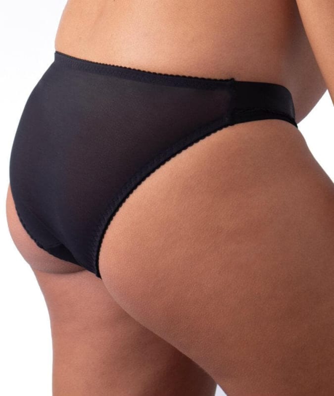 hotmilk Project Me Warrior Bikini Brief - Black Knickers