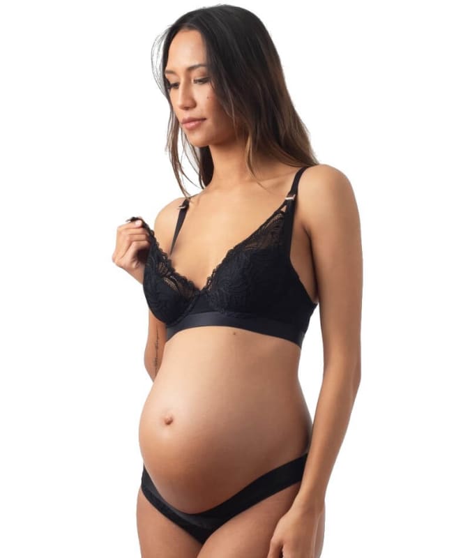 hotmilk Warrior Plunge Bra - Black Bras