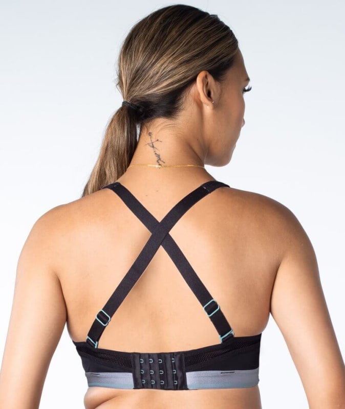 Hotmilk Reactivate Sports Nursing Bra - Black Bras