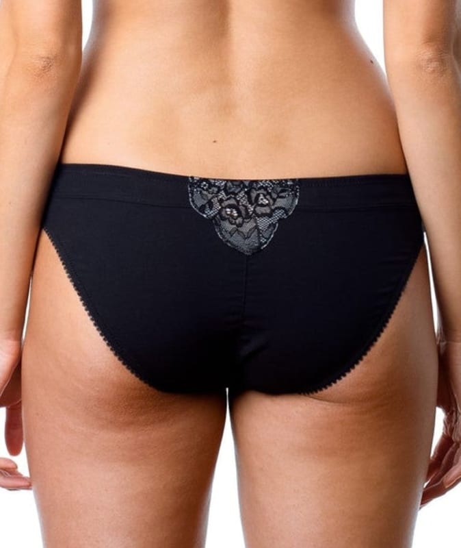 Hotmilk Temptation Bikini Brief - Black Knickers