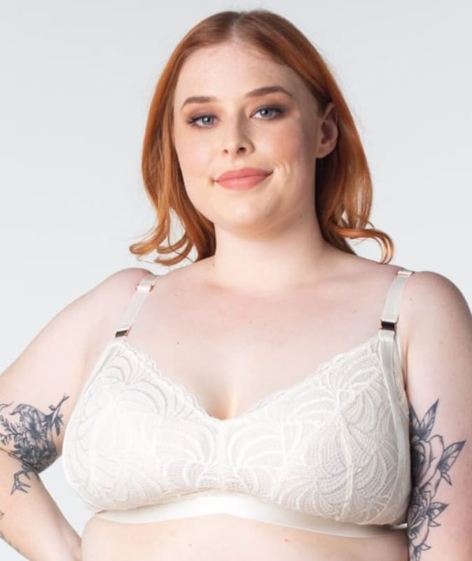 Hotmilk Warrior Soft Cup Wire-free Nursing Bra - Ivory Bras 