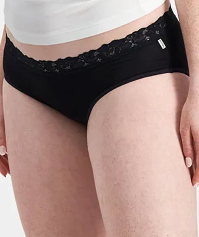Jockey Parisienne Free Full Brief - Black Knickers 