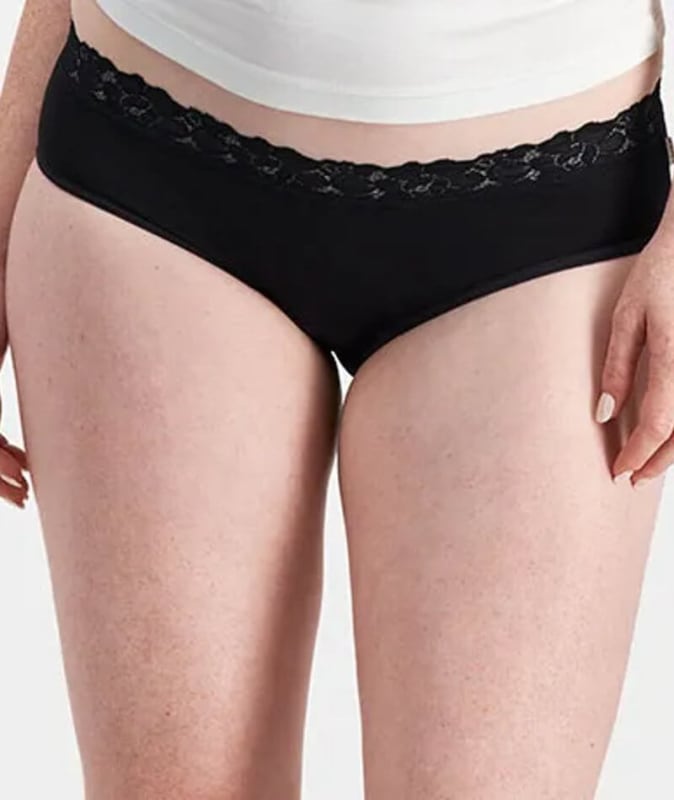 Jockey Parisienne Free Full Brief - Black Knickers