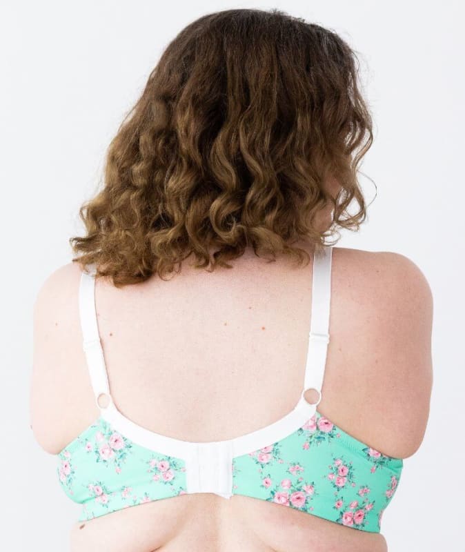 Lady Emprezz Laverne Underwire Contour Bra - Aqua Vintage Bras