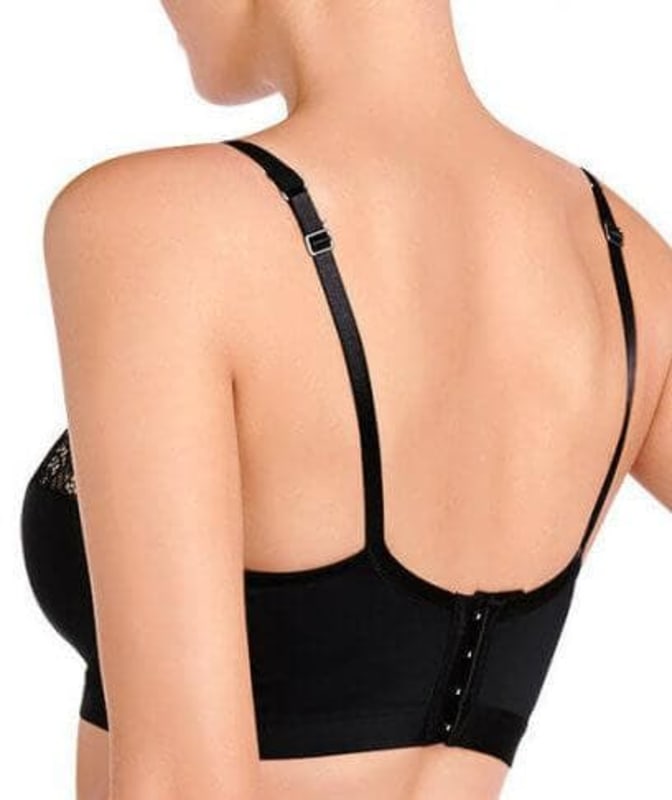 Lovable Castaspell Long Line Bra - Black Bras