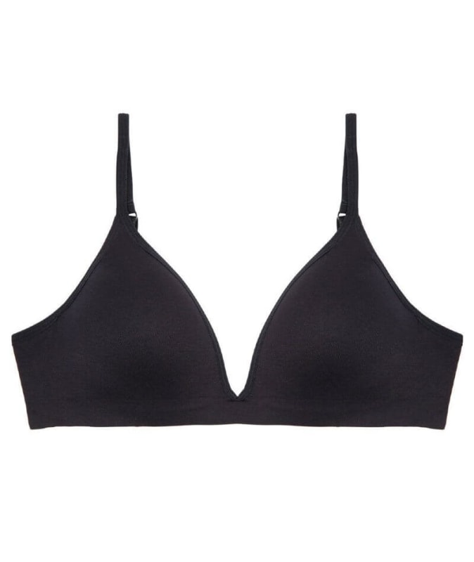 Lovable Seamless Contour Soft Cup Bra - Black Bras